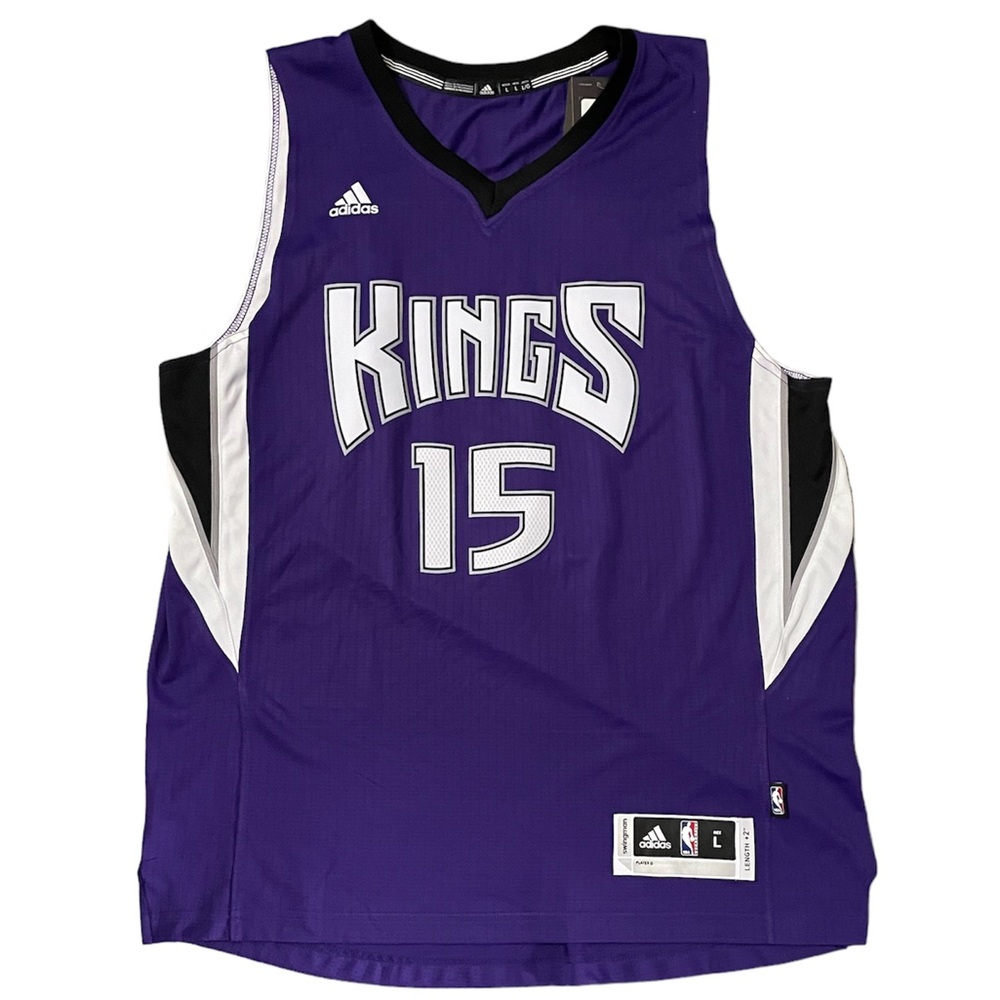 Size Large Men Demarcus Cousins Sacramento Kings Swingman NBA Basketball Jersey